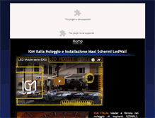 Tablet Screenshot of igmitalia.com